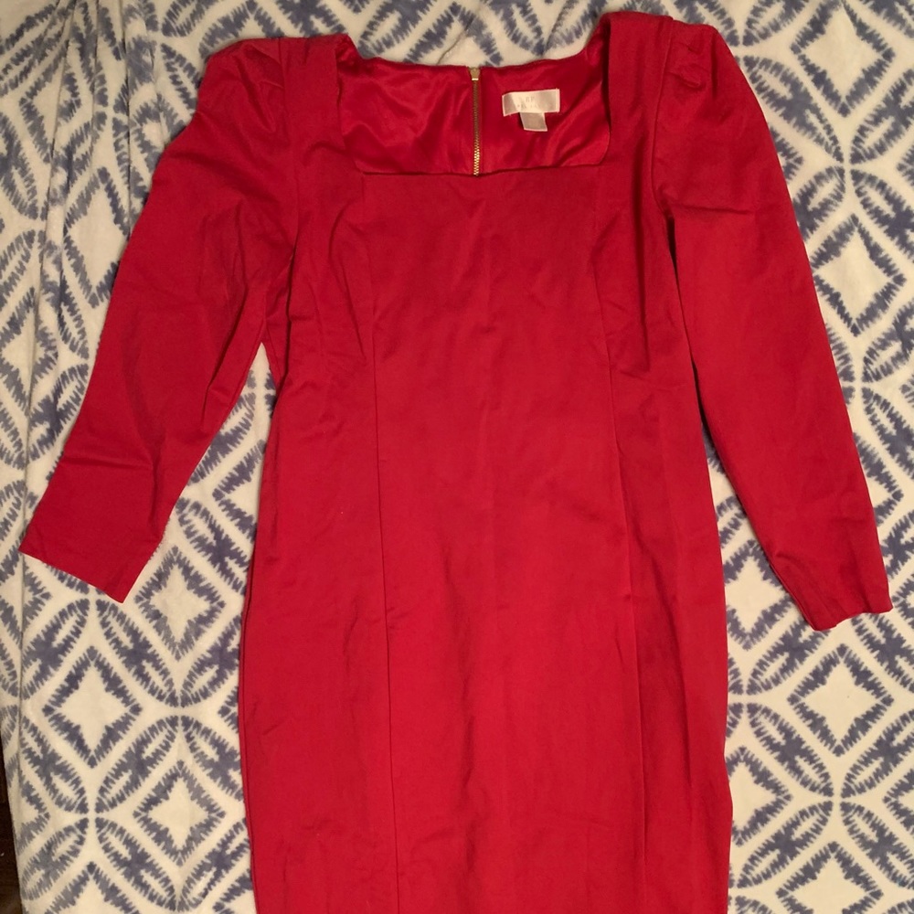 Gorgeous Pink/Red Fitted Dress!